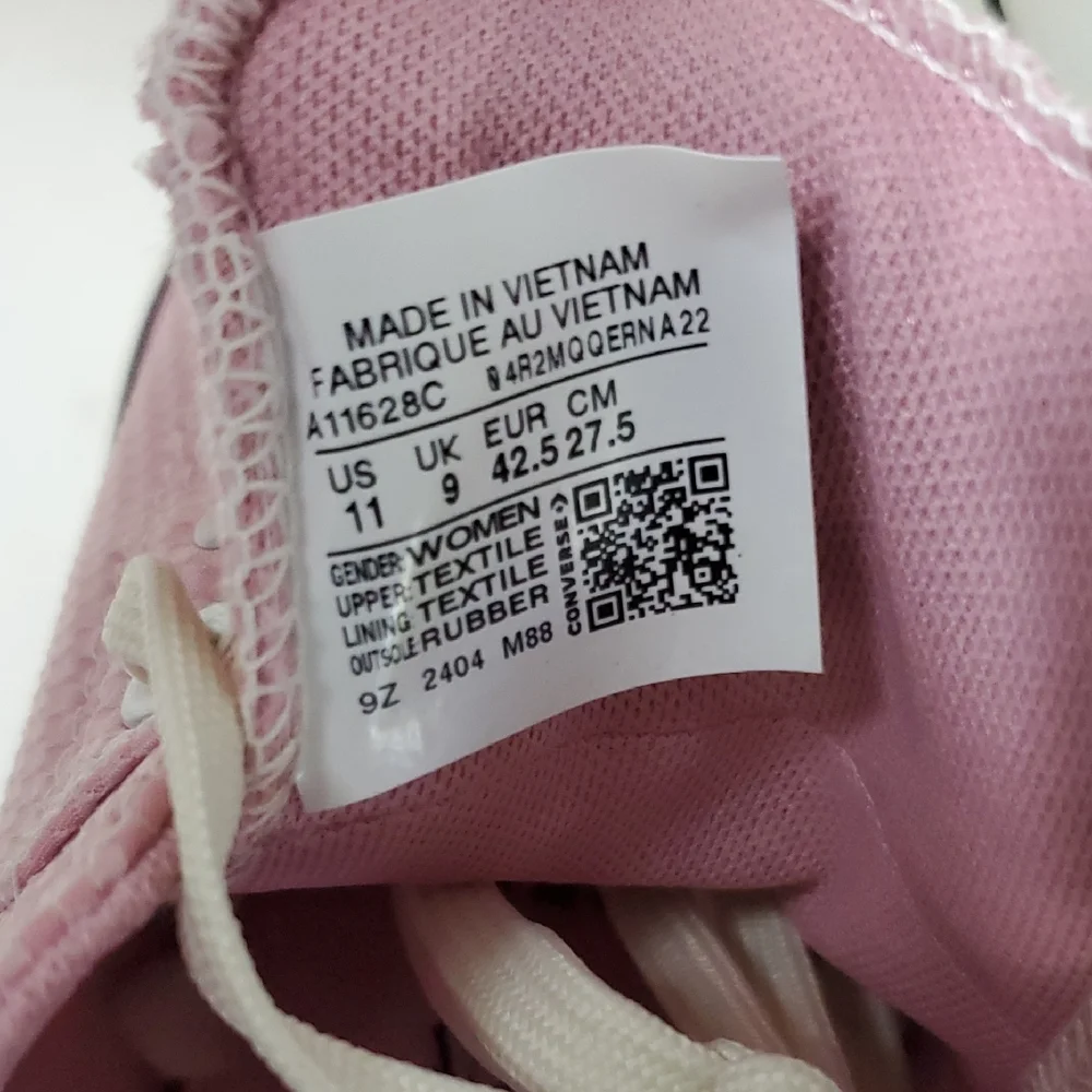 Converse CTAS Madison OX Low Top Sneakers Pink Women's 11 NIB - Picture 8 of 11